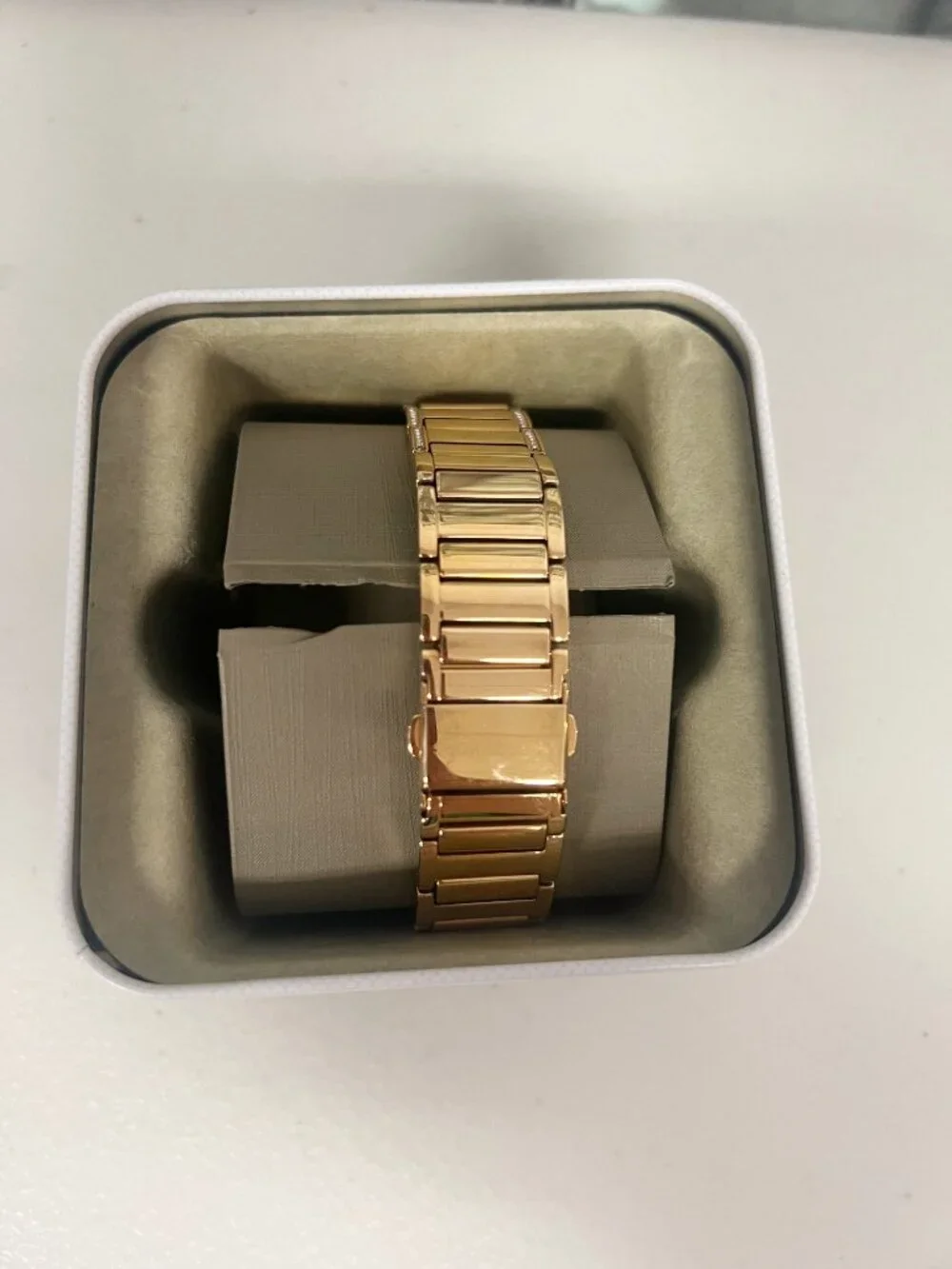 Michael Kors MK3313 Women's Rose Gold Tone Crystal Watch